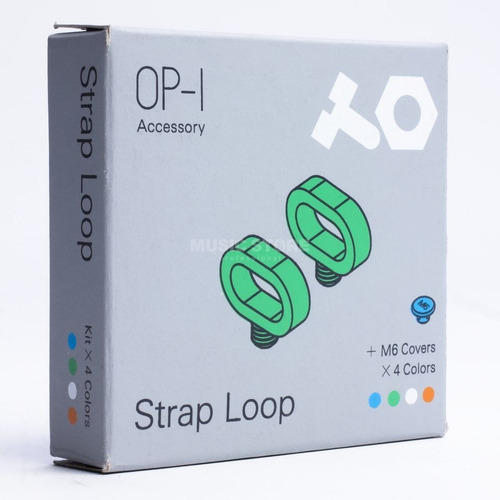 Imagen 3 de 3 de Argollas Strap Loop Para Correa De Op1-audiotecna
