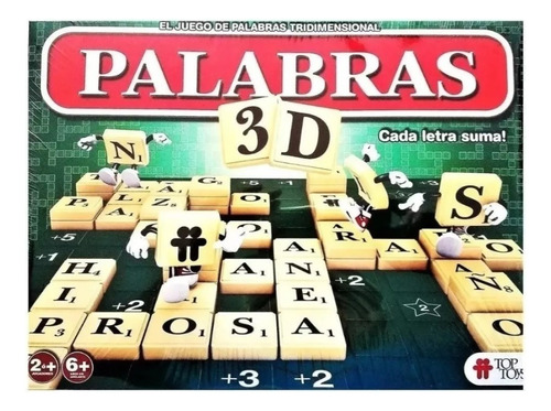 Juego De Mesa Palabras 3d Special Top Toys Cod 101020