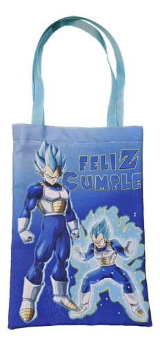 Dragon Ball Vegeta Blue Dulceros 25 Piezas Personalizadas