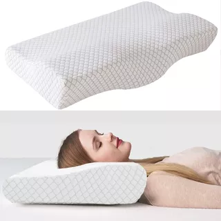 Almohada Viscoelástica Gel Ajustable Ortopedica Cervical