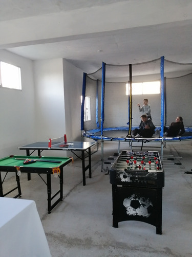 Cama Elástica, Futbolito Mini Pool Y Ping Pong Mini. 