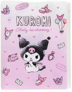Kuromi Folder A4 Original Sanrio My Melody Papelería Morado