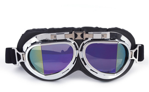 Gafas Para Motociclista C.f. Goggle Color Azul