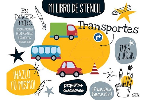 Transportes - Mi Libro De Stencil