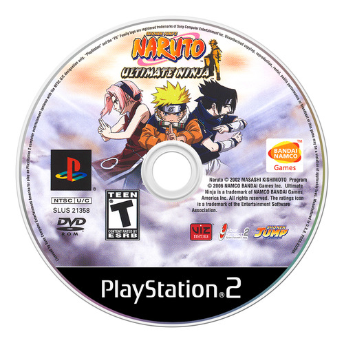 Jogo Naruto: Ultimate Ninja 1 - Ps2 Midia Fisica