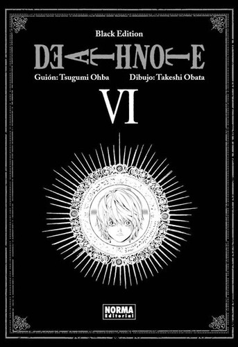 Death Note 6 Black Edition Editorial Norma