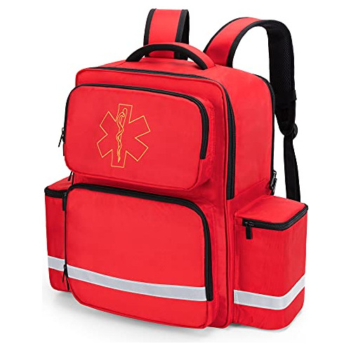 Mochila Médica De Emergencia 50l, Bolsa De Trauma De R...