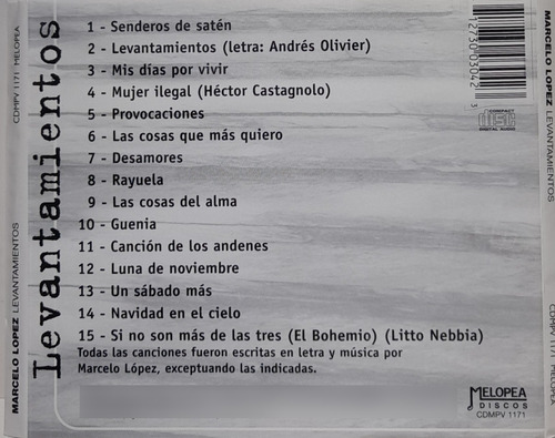 Cd Marcelo Lopez (levantamiento)