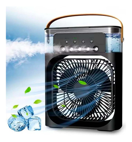 Mini Ar Condicionado Climatizador Portátil C/ Água E Gelo