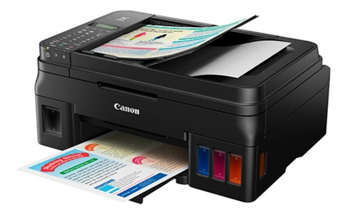 Impresora Multifuncional Canon G4100 Tinta Continua Wi-fi, Adf Para Copia En Oficio Hasta 7,000 Paginas