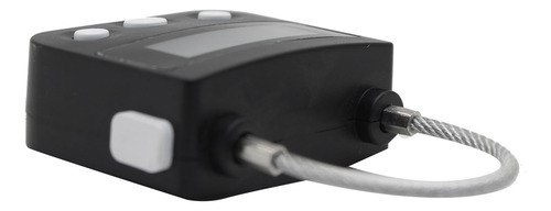 Y0metal Timer Lock Con Pantalla Lcd Usb, Candado Negro-fs