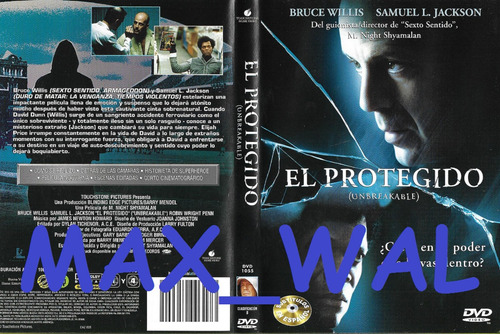 El Protegido Dvd Bruce Willis Samuel L. Jackson 2 Discos