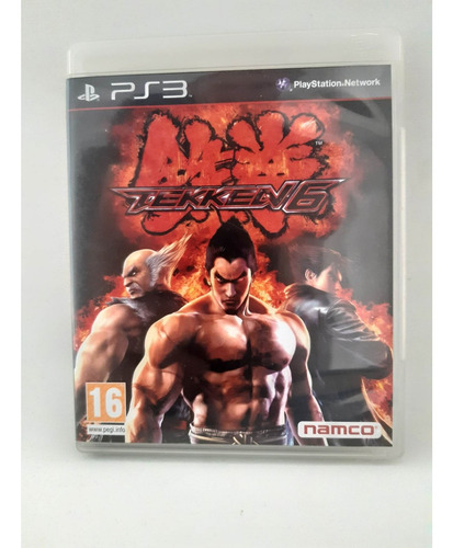 Tekken 6 Ps3 Con Funda Fisico 