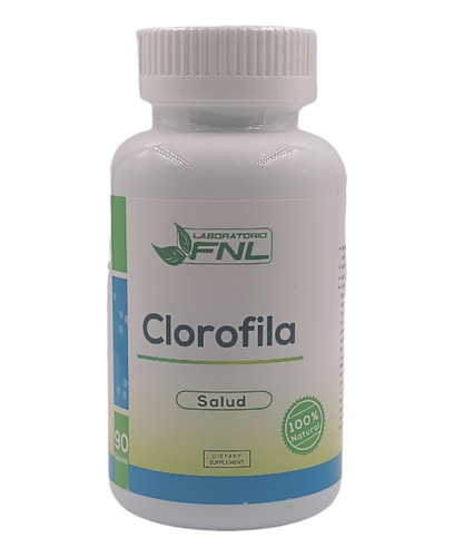 Clorofila Fnl 90 Cápsulas Detox Mal Aliento 