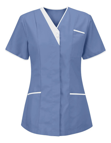 Pantalón Corto Liso Con Uniforme De Enfermera Para Mujer