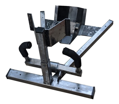 Anclaje Antirrobo Rueda Moto Wheel Chock Security En Cuotas