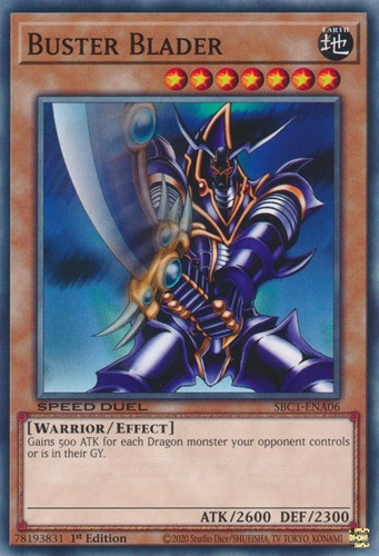 Buster Blader (sbc1-ena06) Yu-gi-oh!