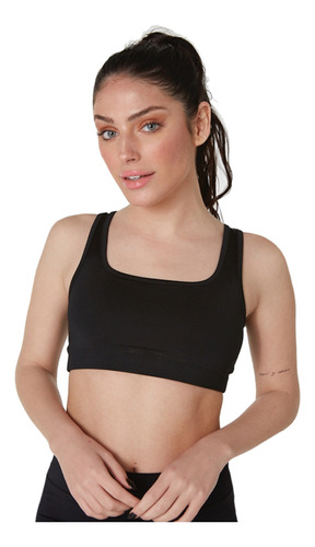 Top Deportivo Entrenamiento Classic Negro Yakka