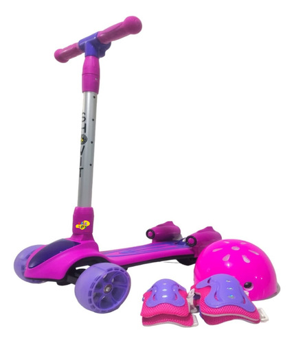 Scooter Bota Humo Llanton Para Niños Y Niñas Con Bluetooth