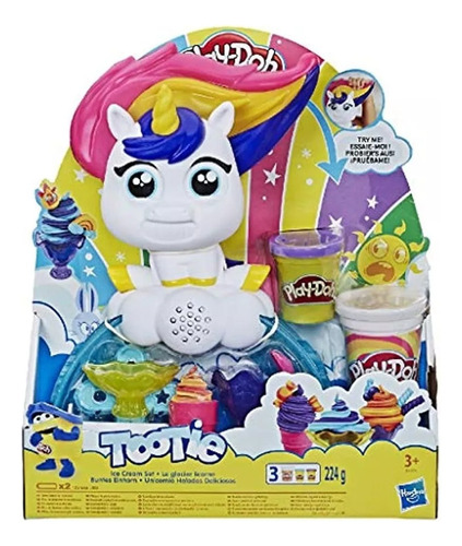 Play Doh Unicornio Tootie Fabrica De Helados Hasbro