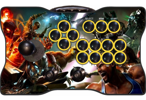Contr. Arcade Xbox One S/x, Series S/x/pc Sem Fio Bot. 30mm 