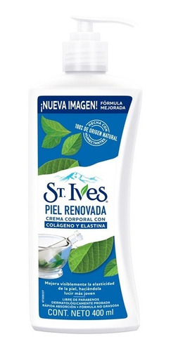 Crema Piel St Ives Cuerpo Elastina Colageno Humectante