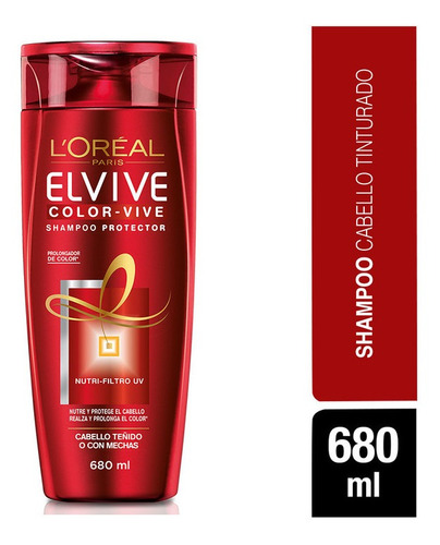 Sp. Elvive Color Vive Nutri Filtro U V Cabello Teñido 680ml