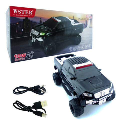 Parlante Recargable Modelo Ws-x65 Pick Up 4x4 De 10 Watt 