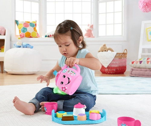 Fisher-price Aprende Modales Dulces Set De Té Luces Y Sonido