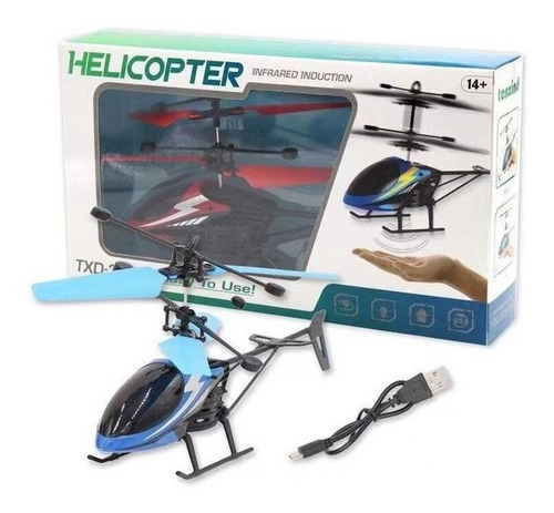 Drone Helicóptero Con Sensor Recargable Volador
