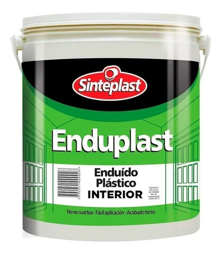 Enduid Plastico Interior Sinteplast  25 Kgs