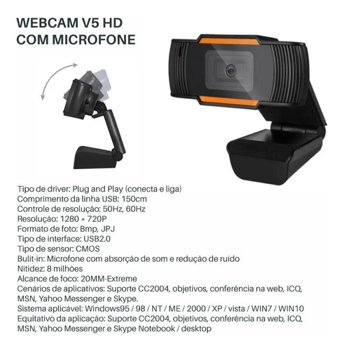 Promoção Webcam Full Hd 1080 C Microfone Pronta Entrega Nfe