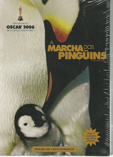 Dvd - A Marcha Dos Pinguins - Ediç. Colecionador - Lacrado