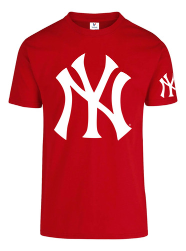 Playera Yankees, Peso Completo 100% Algodón