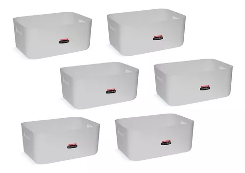 Cajas Organizadoras Plasticas Colbox 15lts X 5 U. Colombraro