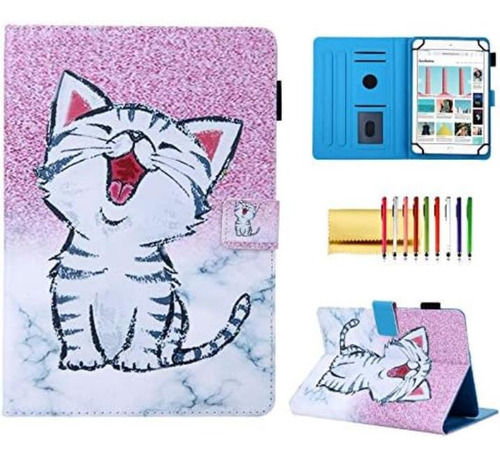 Funda Universal P/ Tableta De 10 Pulgadas, Techcircle Cute