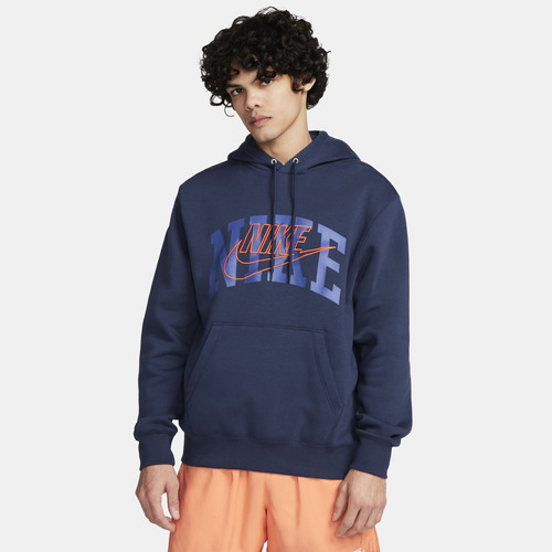 Buzo Para Hombre Nike Club Fleece Azul