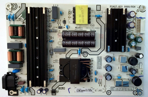 Fuente Hisense 304762 Rsag7.820.9999/roh Hll-9999we / 65a6h (Usado)