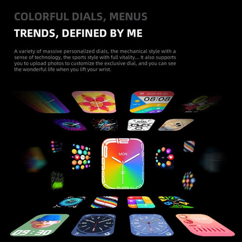 Imagen 3 de 3 de Reloj Inteligente Smartwatch Hw8 Max Serie 8