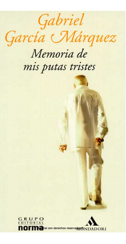 Libro Memoria De Mis Putas Tristes Gabriel García Márquez 