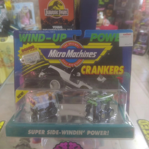 Micro Machines Wind-up Power Series Crankers Collection Set1