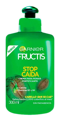 Crema Para Peinar Garnier Fructis Stop Caída Fortificante 300ml