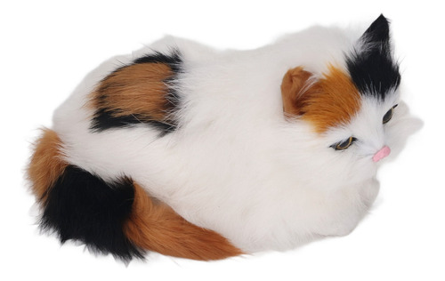 Muñeco De Gato De Peluche Realista, Suave, De Alta Simulació