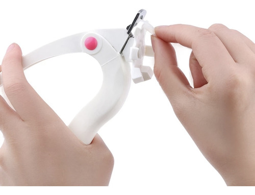 Corta Tip Para Uñas Postizas Con Guía Precisión Profesional