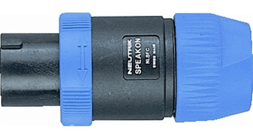 Conector / Ficha Neutrik Nl8fc Speakon Hembra De 8 Contactos