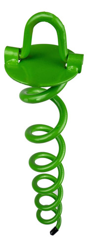 Ashman - Ancla De Tierra En Espiral De 16 Pulgadas, Color Ve