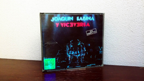 Joaquin Sabina Y Viceversa - En Directo * 2 Cd Made In Spain