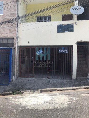 Imagem 1 de 10 de Casa Para Locação Em Itaquaquecetuba, Jardim Maragogipe, 1 Dormitório, 1 Banheiro - 072_1-2207884