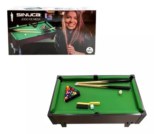 Jogo Sinuca Jogo Mini Mesa De Bilhar Snooker Sinuca Brinquedo Completo