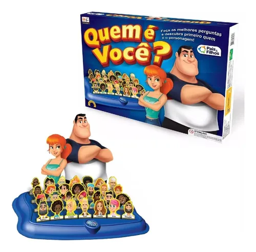 comprar Brinquedo Jogo Tabuleiro Quem É Você? Descubra As Carinhas